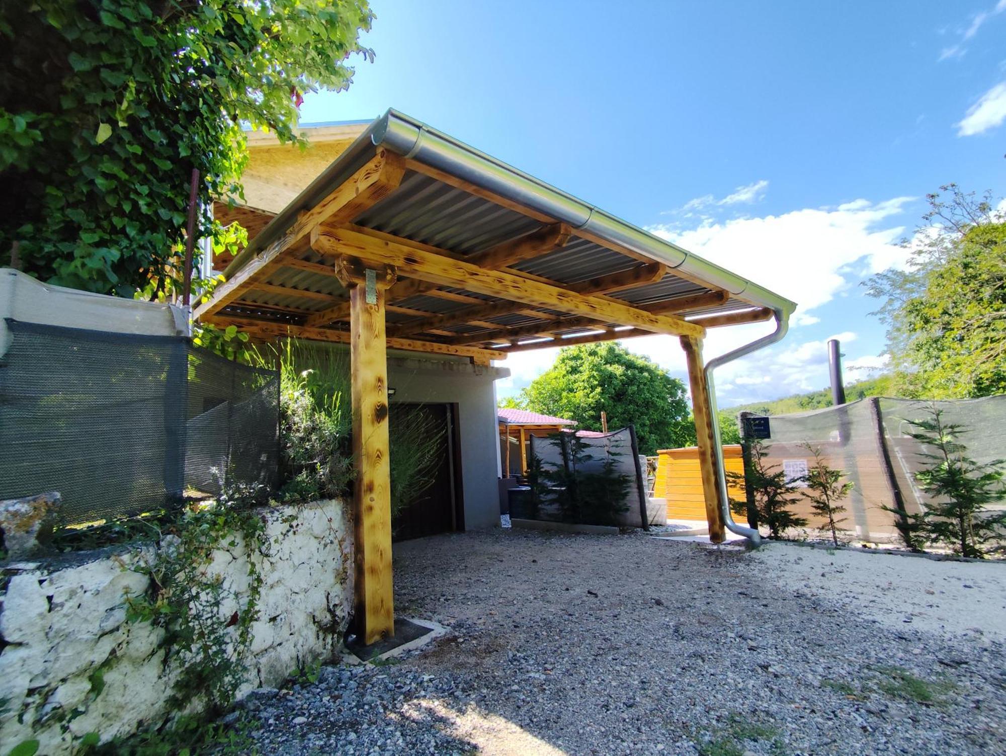 Apartman Goga With Pool And Jacuzzi Labin  Exterior foto